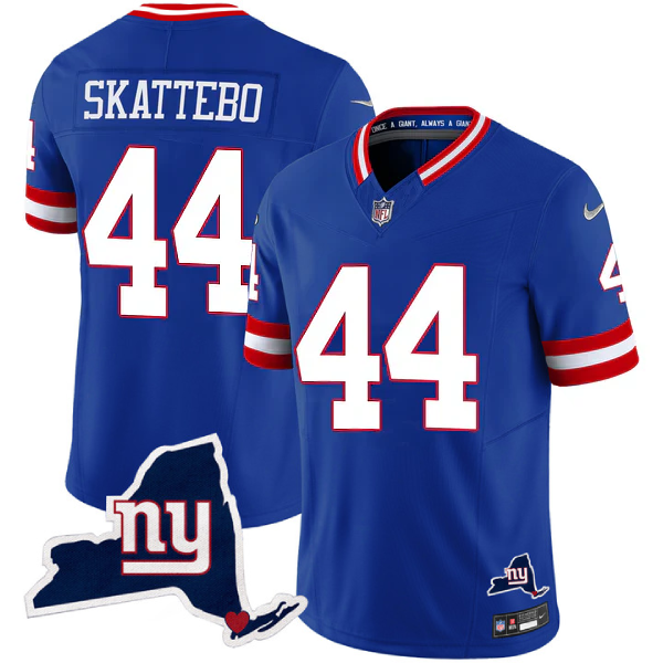 Cameron Skattebo #44 NYG Jersey - All Stitched