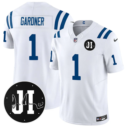 IND Limited 2025 Jersey - Memorial Patch for Jim Irsay - All Stitched