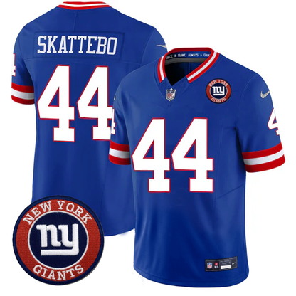 Cameron Skattebo #44 NY Giants Jersey - All Stitched N1