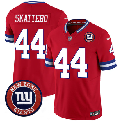 Cameron Skattebo #44 NY Giants Jersey - All Stitched N1
