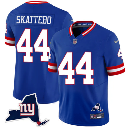 Cameron Skattebo #44 New York Giants Jersey - All Stitched