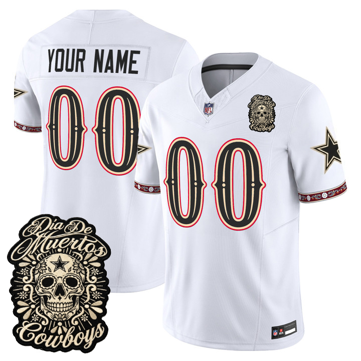 DAL 2026 Día de los Muertos Vapor Limited Custom Jersey - Stitched n1