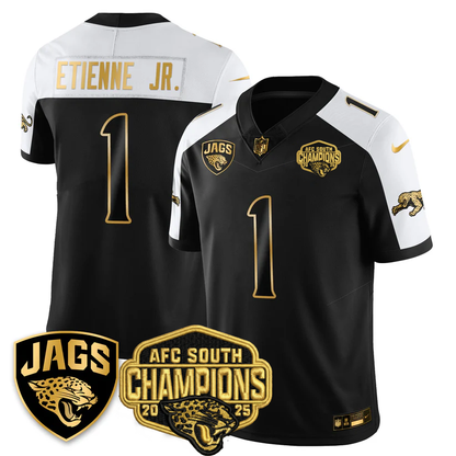 DET AFC South Division Champions Vapor Limited Throwback Jersey - All Stitched