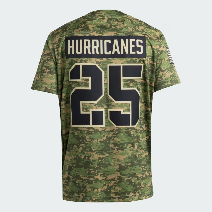Miami Hurricanes Premier Honor and Support Football Jersey - All Stitched