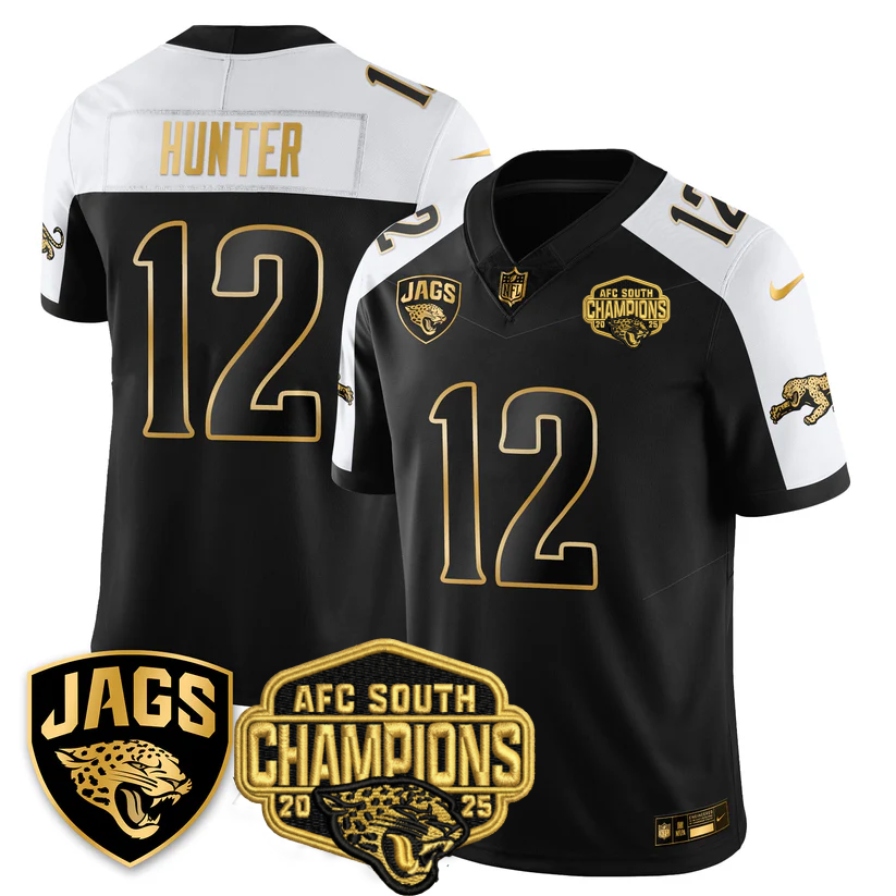 DET AFC South Division Champions Vapor Limited Throwback Jersey - All Stitched