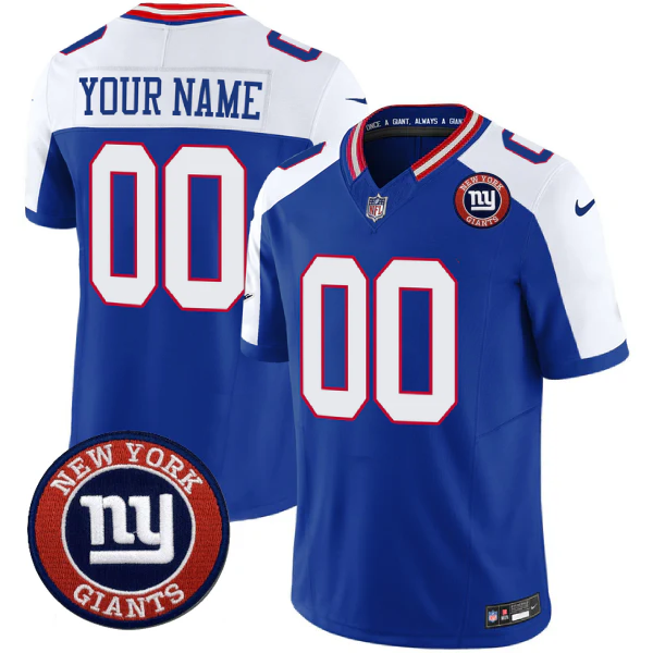 Custom NYG Limited Jersey - All Stitched