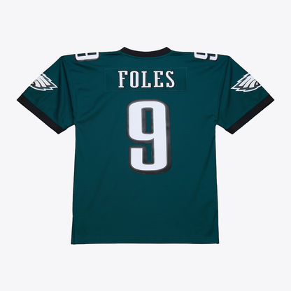 PHI Kelly Green Nick Foles 2017 Midnight Green Legacy Jersey - All Stitched