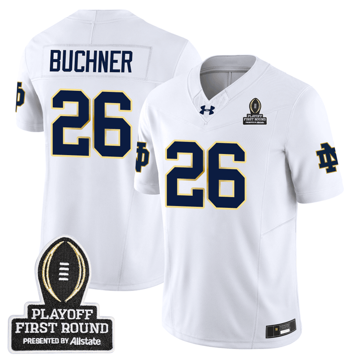 Notre Dame Fighting Irish 24/25 Jersey - CFP First Round Patch