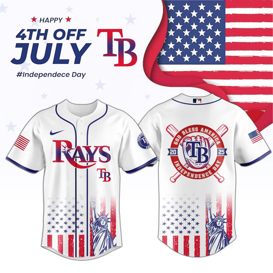 Tampa Bay Rays Special Independence Day Limited Edition Jersey