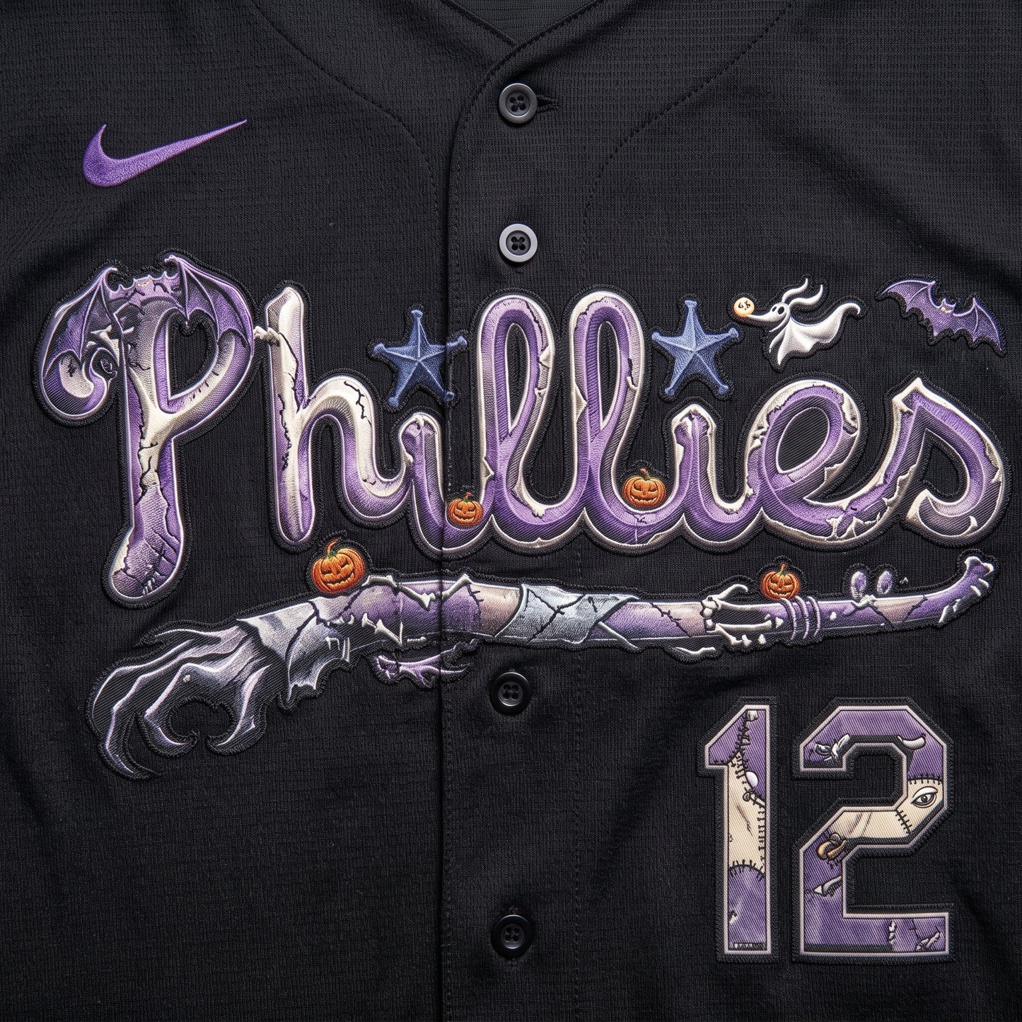 PHI Nightmare Edition Vapor Jersey - Stitched