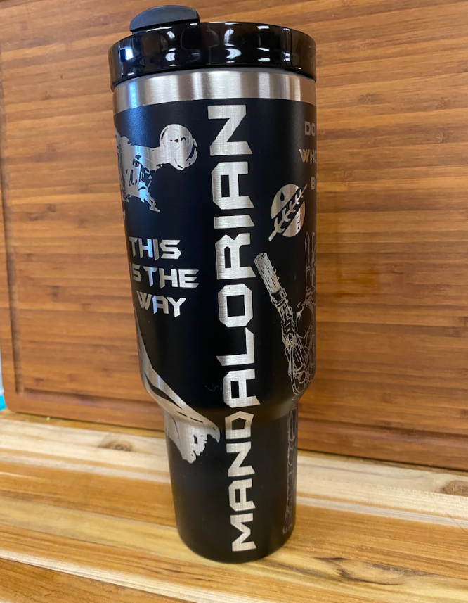 Mandalorian This Is The Way Engraved Tumbler- 407TTTB006