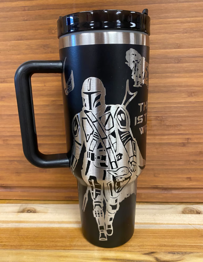 Mandalorian This Is The Way Engraved Tumbler- 407TTTB006