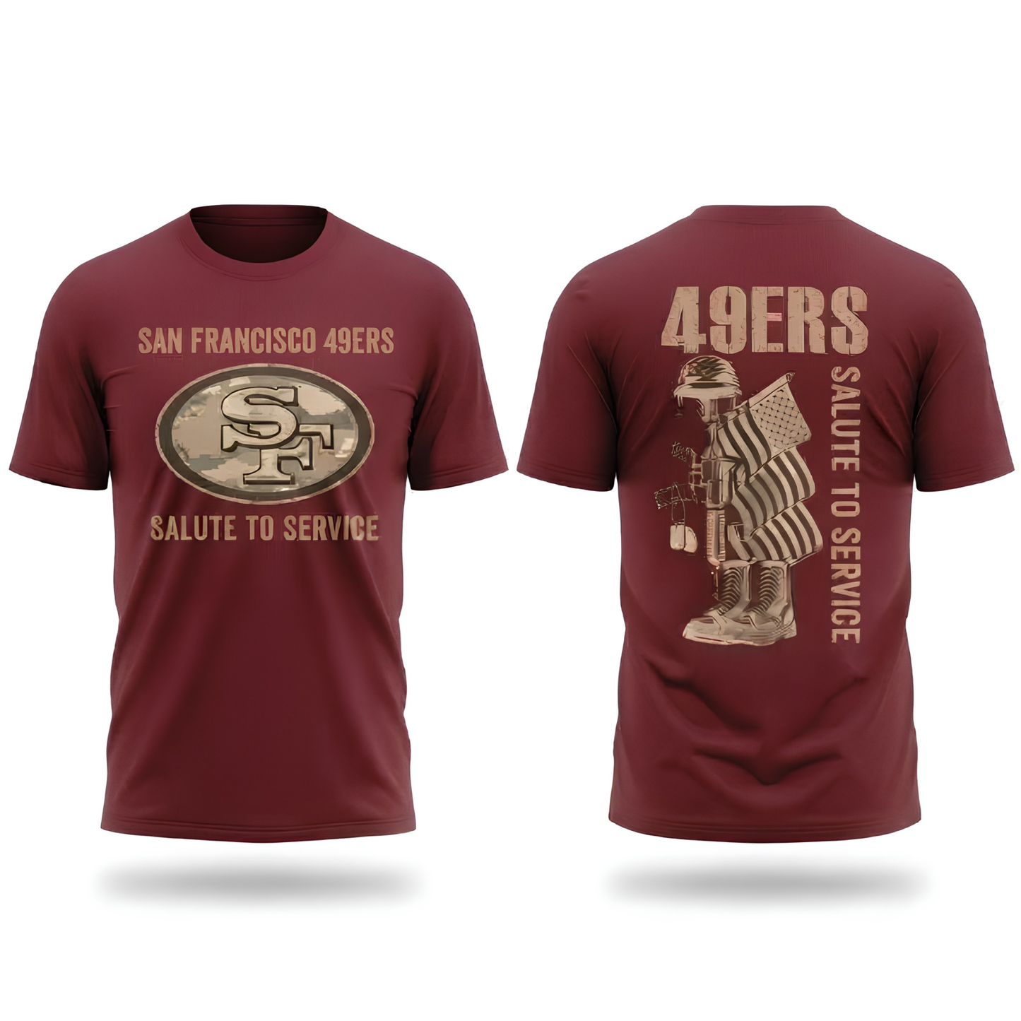SF Salute To Service 2026 Edition T-Shirt - Printed