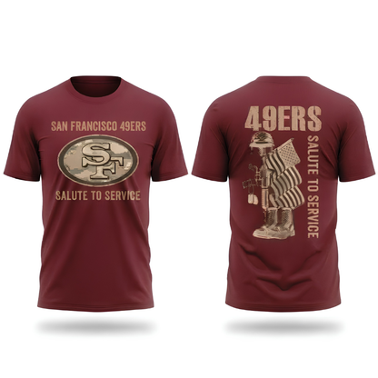 SF Salute To Service 2026 Edition T-Shirt - Printed