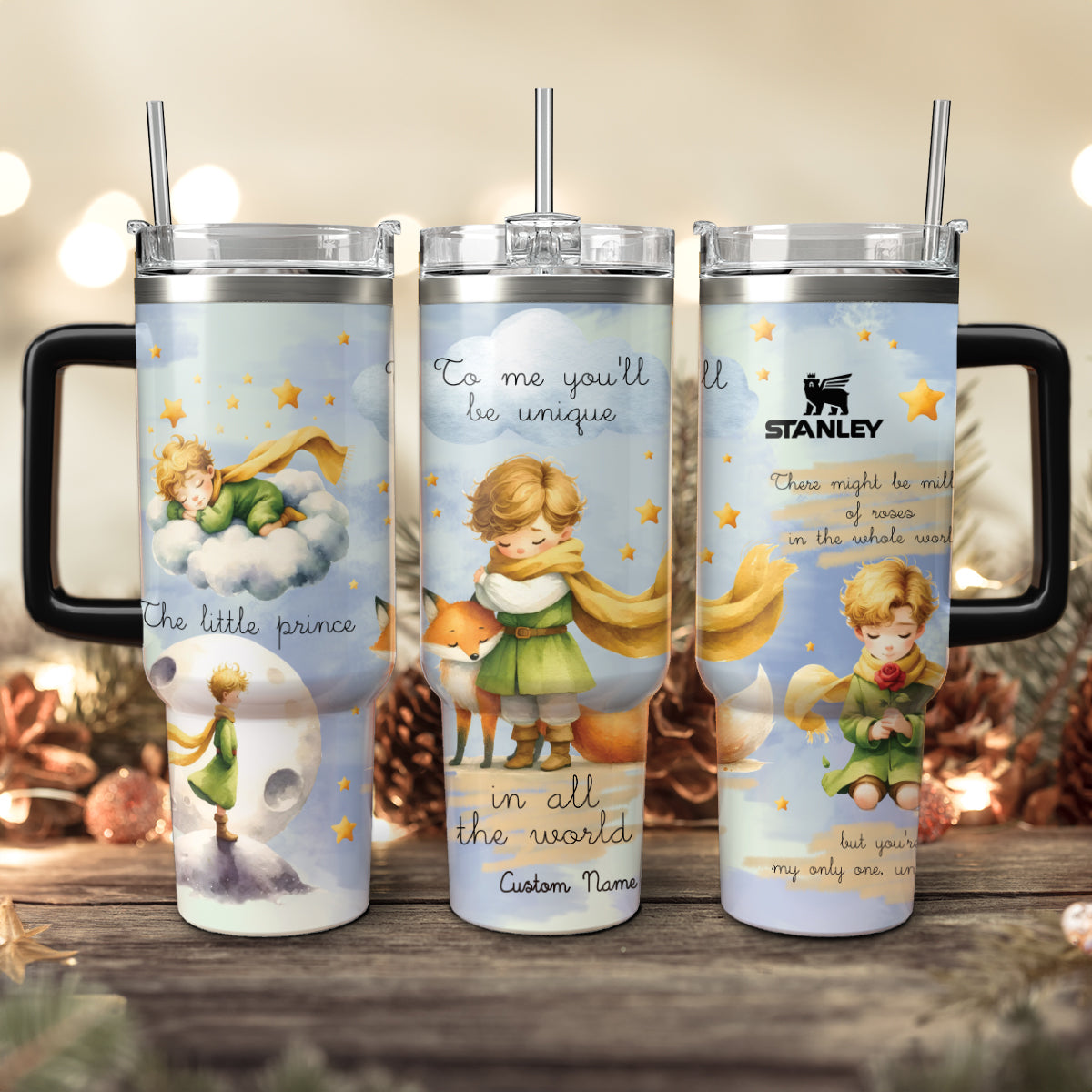 The Little Prince Custom Name 40oz Tumbler - 412MC-TB007