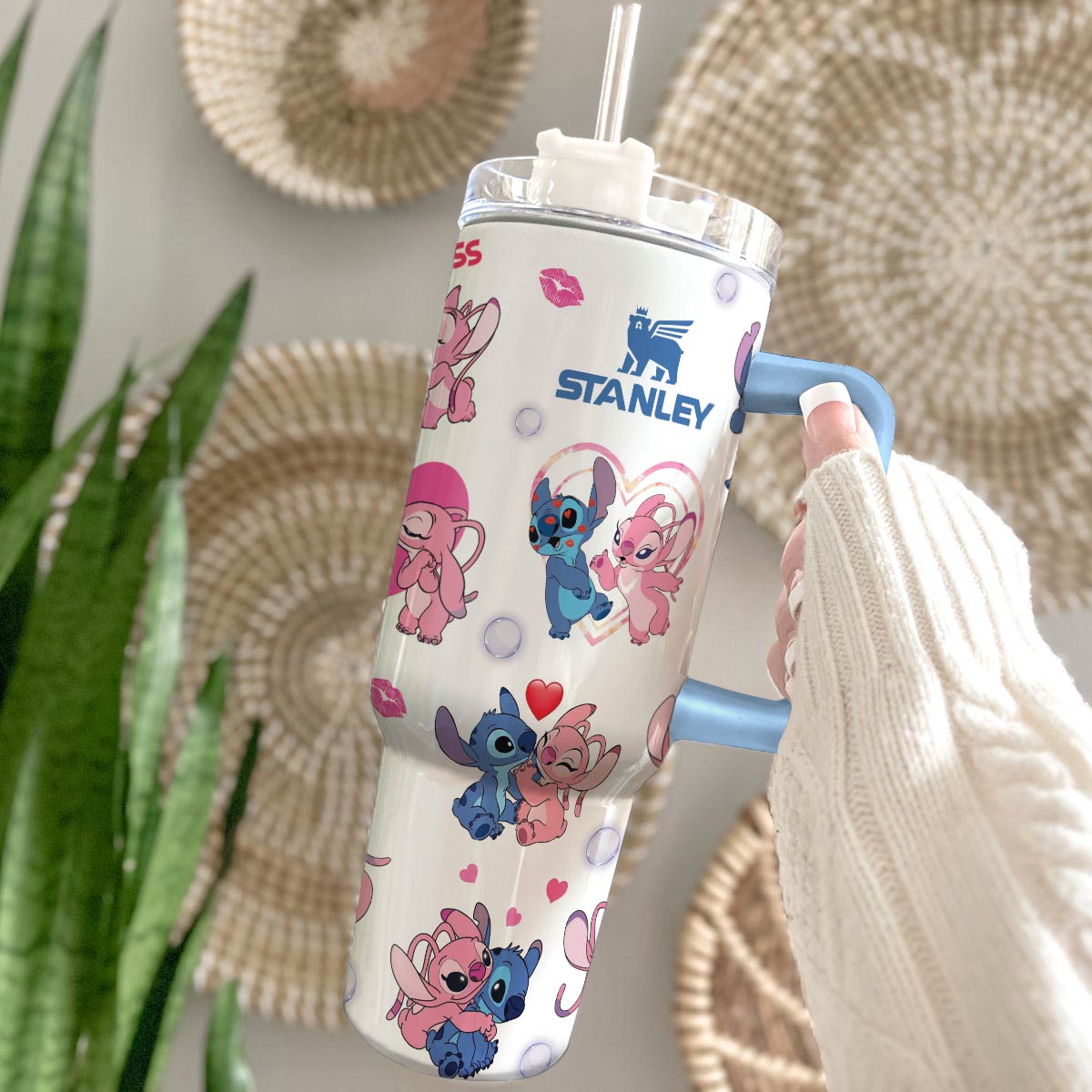 DN Stitch Printed 40oz Tumbler- 412MC-TB021