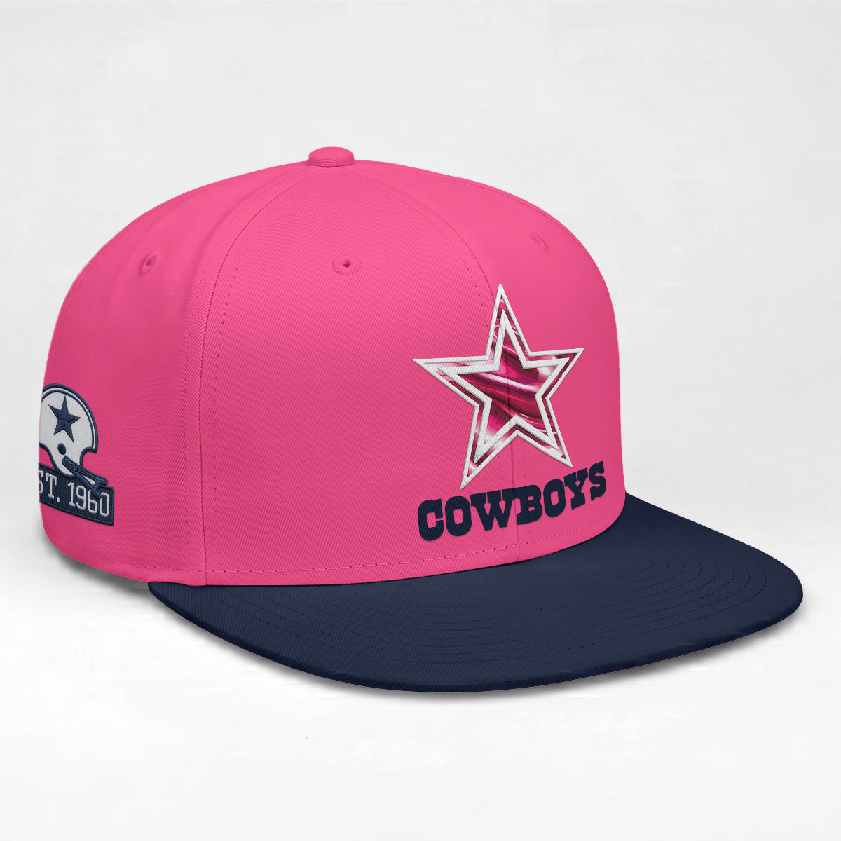 DAL Breast Cancer Awareness Edition Snapback Cap - Printed