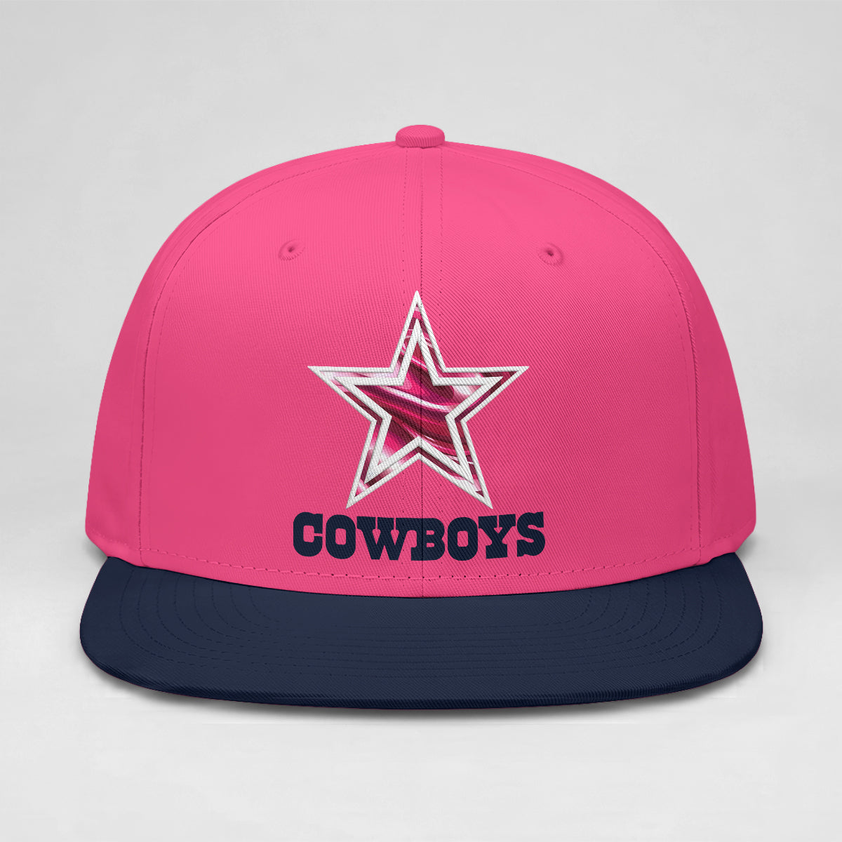 DAL Breast Cancer Awareness Edition Snapback Cap - Printed