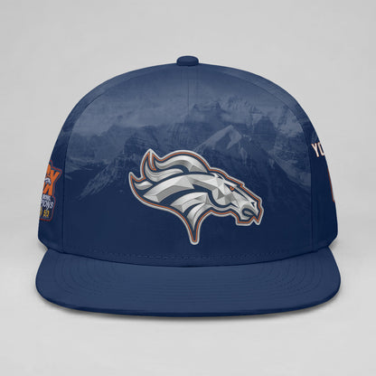 DEN Fan Gear Mile High Edition Snapback Cap - Printed