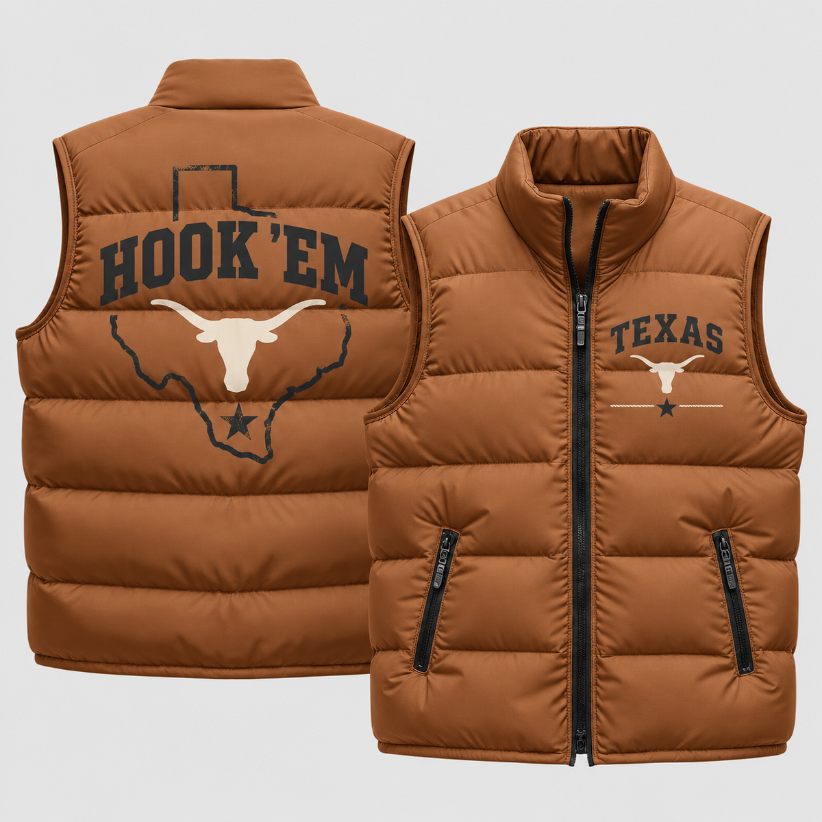 TEX 2026 Military Appreciation Puffer Vest - Printed V2