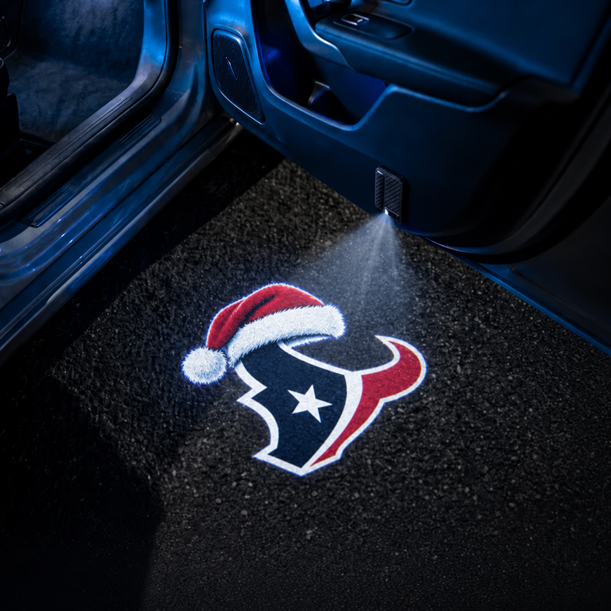 Christmas Football Car Door Projector Lights