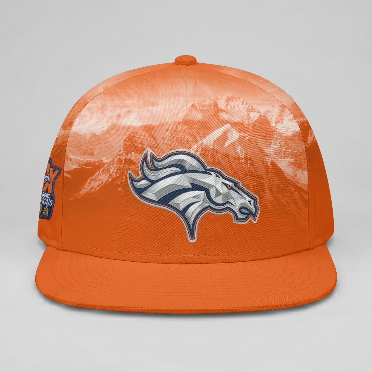 DEN Fan Gear Mile High Edition Snapback Cap - Printed