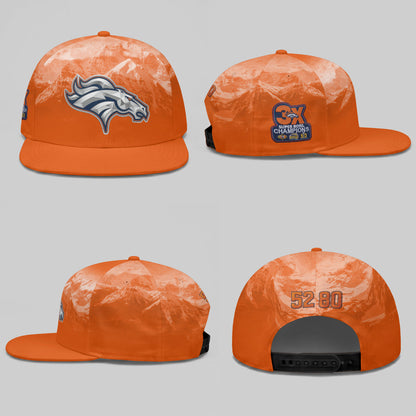 DEN Fan Gear Mile High Edition Snapback Cap - Printed