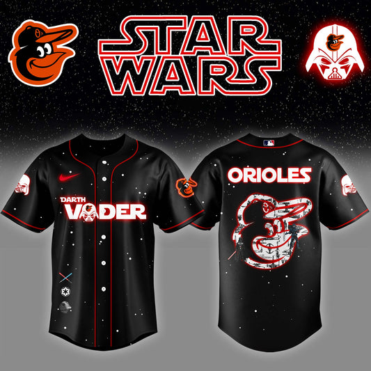 .Baltimore Orioles x Stars Wars Darth Vader Night Baseball Jersey Editions Limited v2