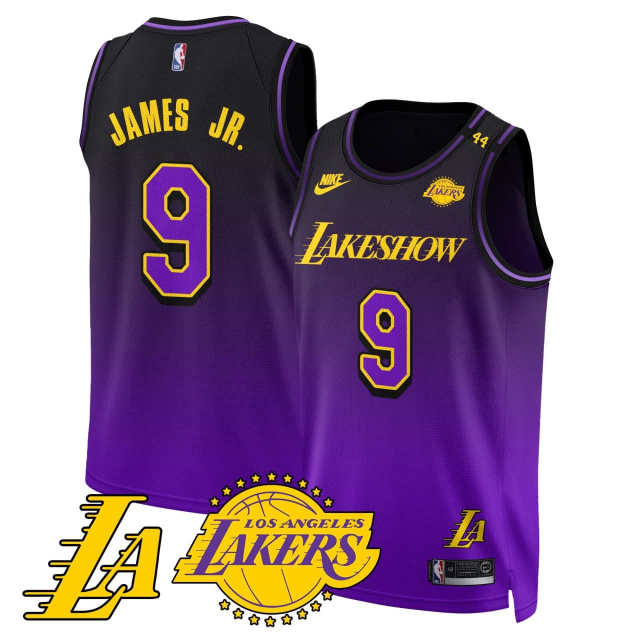 LAL City Edition Jersey - All Stitched - The California Destiny