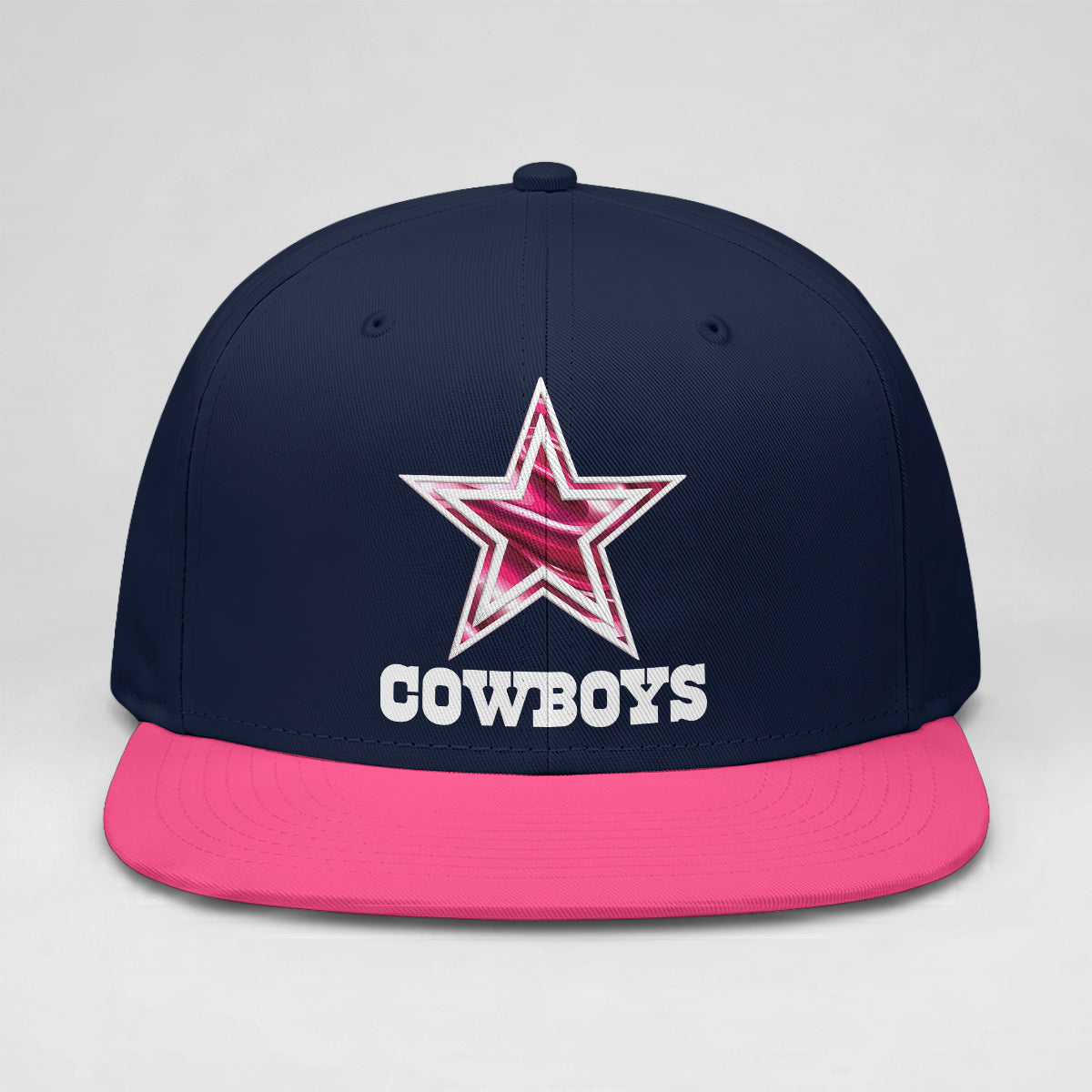 DAL Breast Cancer Awareness Edition Snapback Cap - Printed