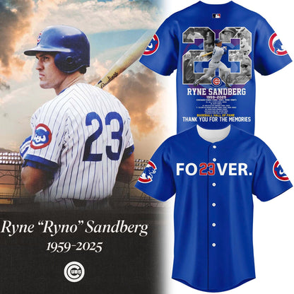 Chicago Cubs 'Ryne Sandberg Tribute' Vapor Premier Limited Jersey V5 - Printed