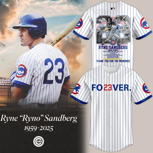 Chicago Cubs 'Ryne Sandberg Tribute' Vapor Premier Limited Jersey V5 - Printed