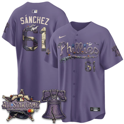 Philadelphia Phillies Nightmare Edition Vapor Jersey - Printed