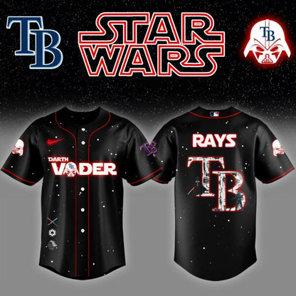 Tampa Bay Rays x Stars Wars Darth Vader Night Baseball Jersey Editions Limited v2