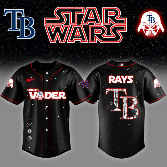 Tampa Bay Rays x Stars Wars Darth Vader Night Baseball Jersey Editions Limited v2