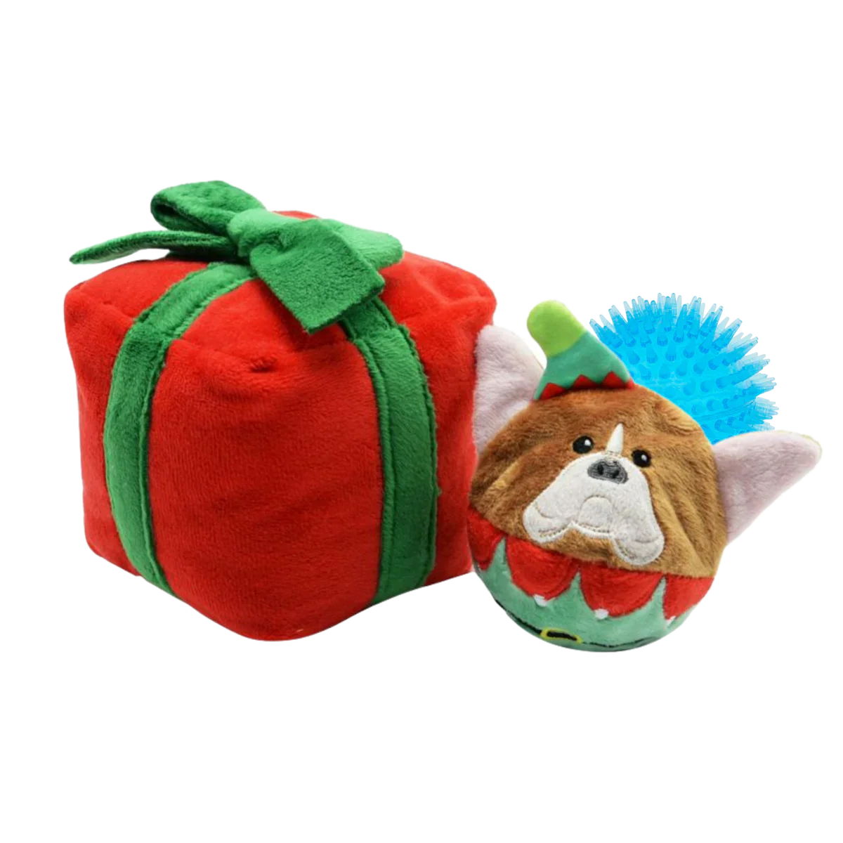 Plush Snuffle Rose Dog Toy | Interactive Treat Hiding