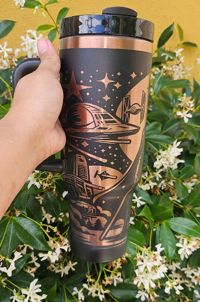 Vader Star Wars Dark Side Lover Tumbler- 406TTTB154