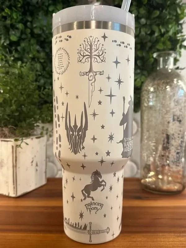 Lord of the Rings LLR6 - Engraved 40oz Tumbler