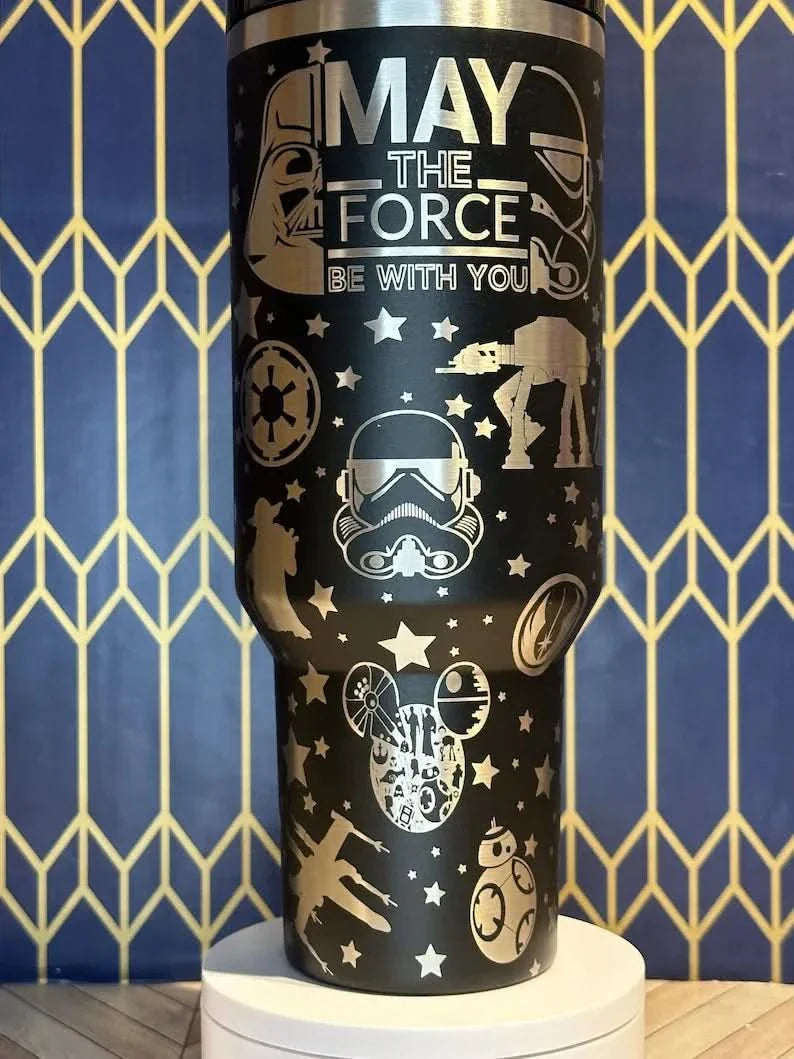 Galactic Sipper: SW Themed Insulated SWA05 40oz Tumbler