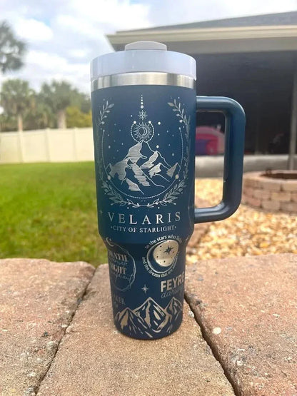 40 Oz Velaris Tumbler, ACOTAR Merch TA01