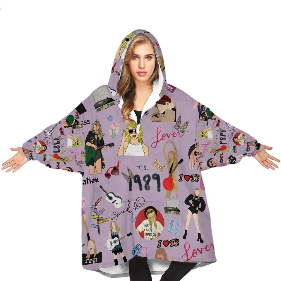 Taylor 1989 Blanket Hoodie - HL120801