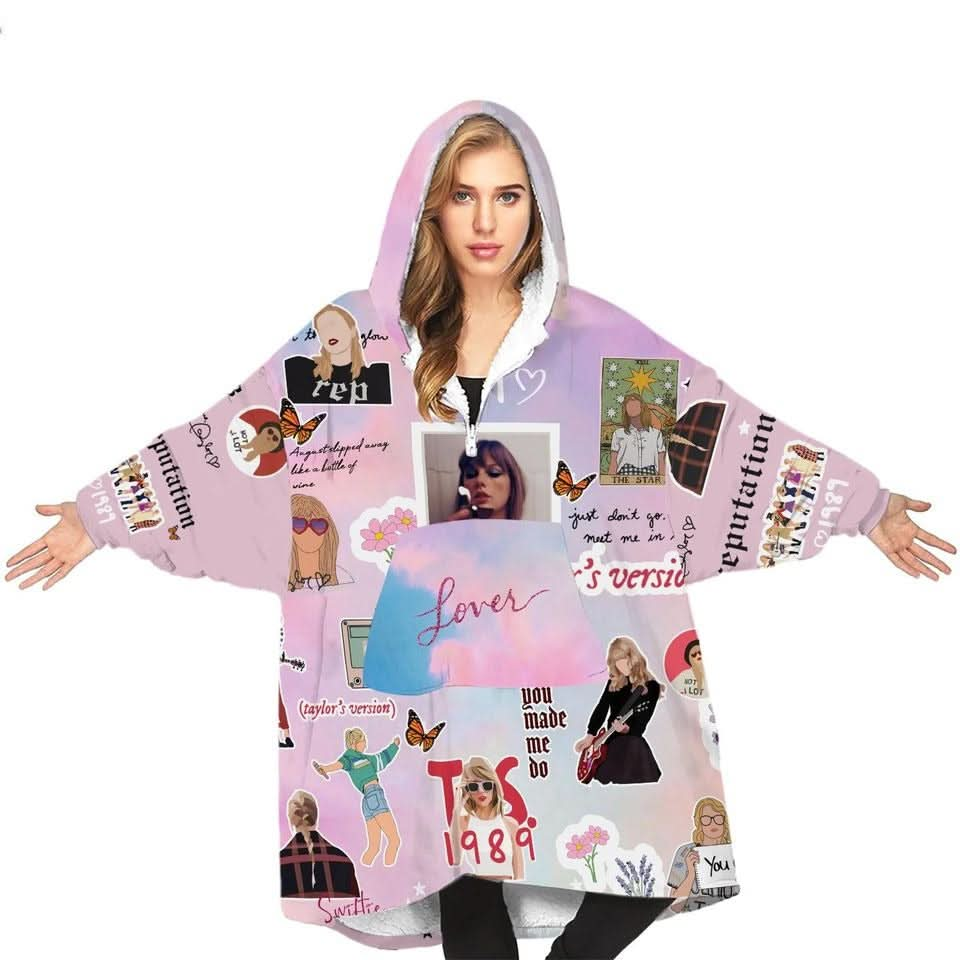 Taylor Swift Lover Blanket Hoodie - HL120804