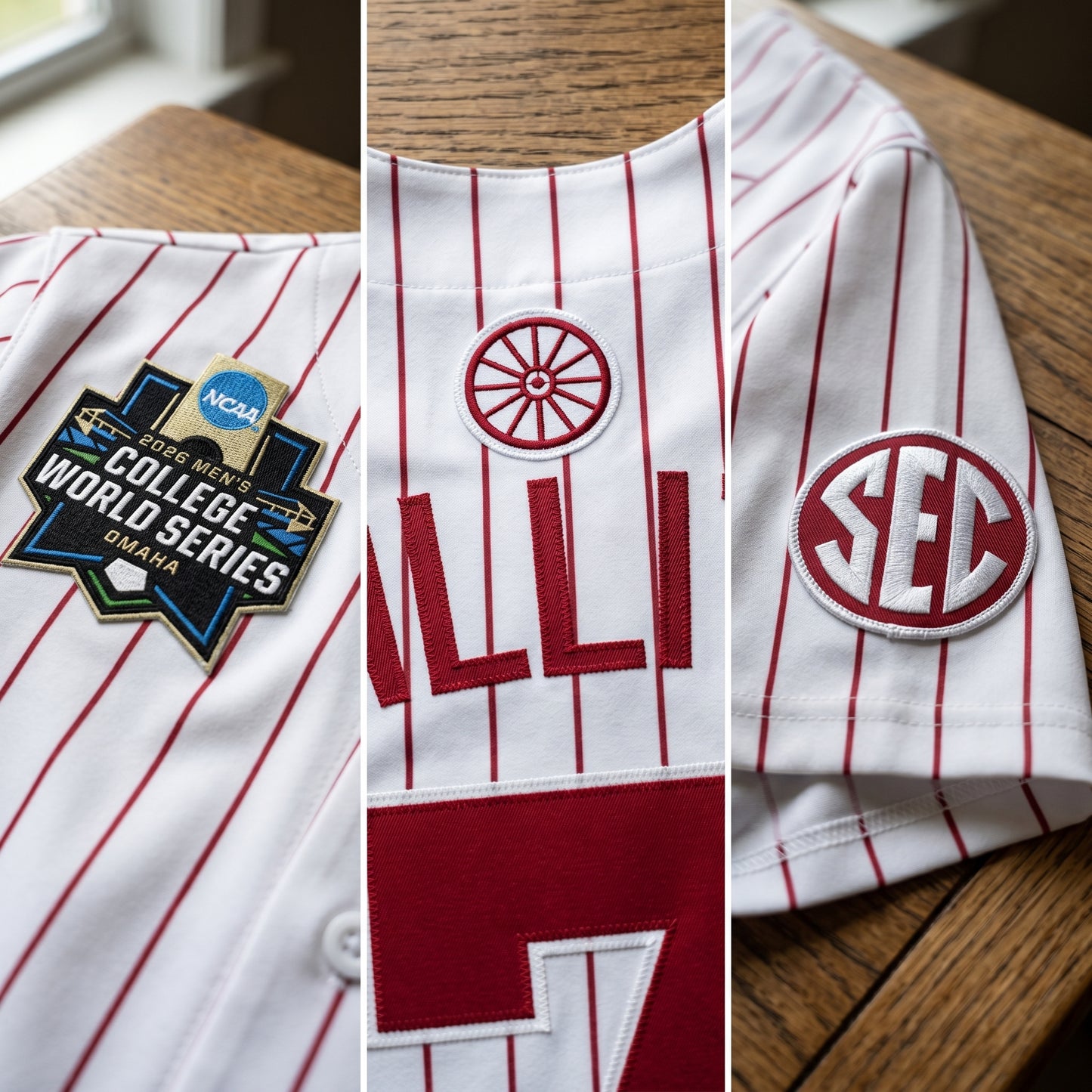 OU 2026 World Series Vapor Premier Limited Jersey - All Stitched
