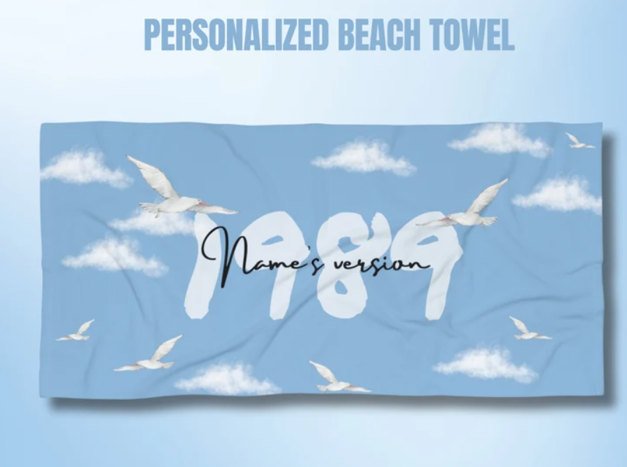 Swiftie 1989 Custom Beach Towel- 406TTBT113