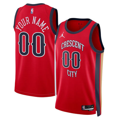 New Orleans Pelicans Vapor Custom Jersey - Stitched