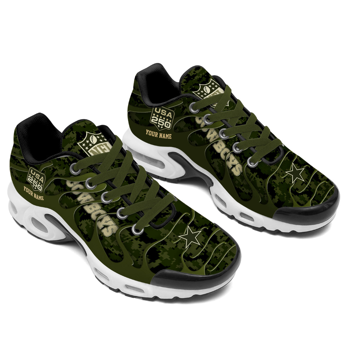 DAL Salute to Service Customized Sport Shoes