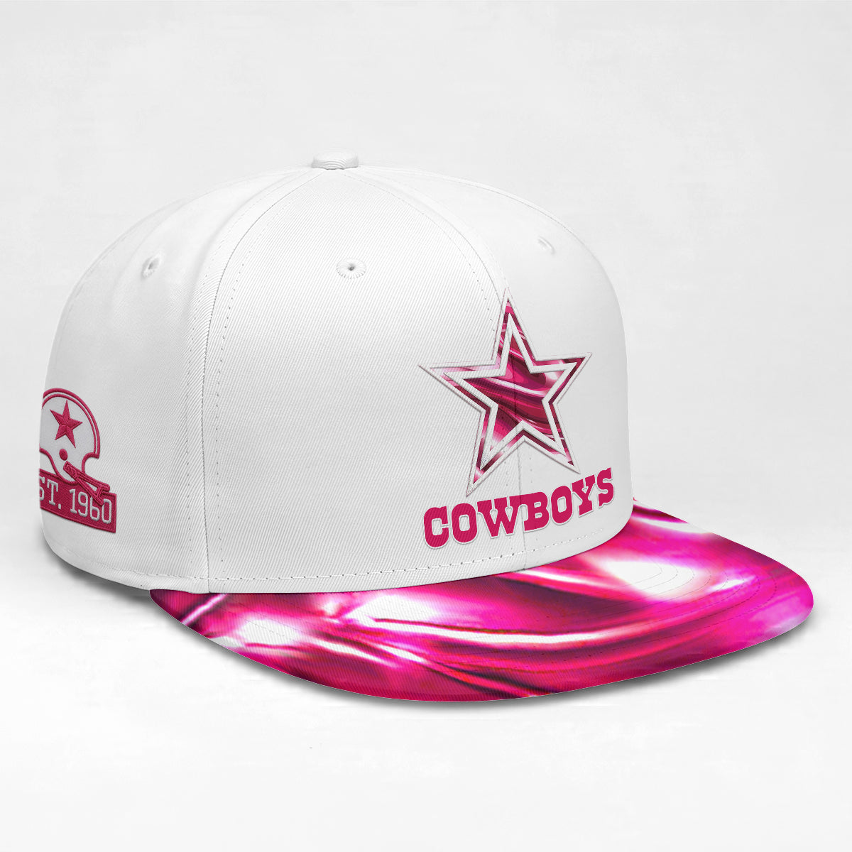 DAL Breast Cancer Awareness Edition Snapback Cap - Printed