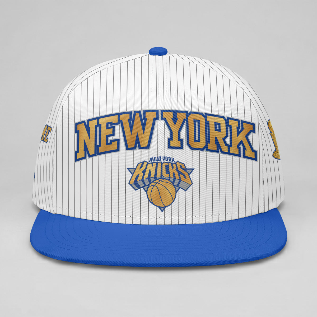 NYK 2026 Gold Champions Personalized Snapback Cap - Printed