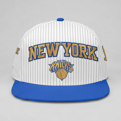 NYK 2026 Gold Champions Personalized Snapback Cap - Printed