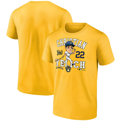 MIL 2026 Christian Yelich One Side T-Shirt - Printed